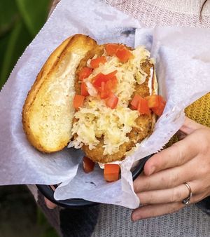 Seitan Sandwich  at Pierogi Mountain in Columbus