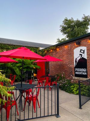 Patio at Pierogi Mountain in Columbus