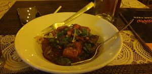 Tofu Chilly at Rare Earth Cafe & Organic Store in Mumbai