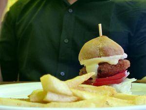 Slider at Rare Earth Cafe & Organic Store in Mumbai