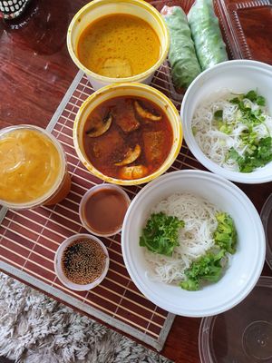 Soups at Tina Vietnamese Cuisine (V-Cafe) in New Westminster
