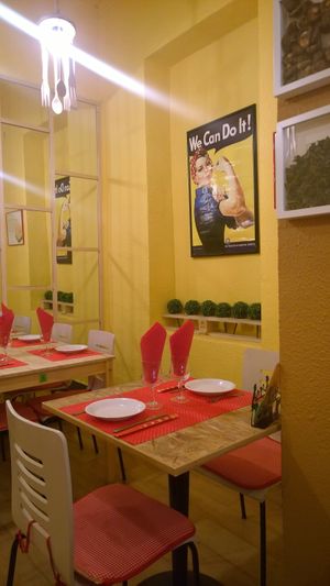 Restaurant at Healthy Lovers in Madrid