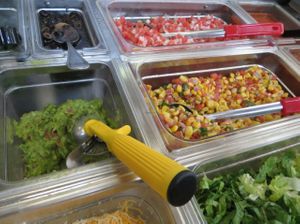 Some of the veggies ❤️ at 55 East Main Brew House and Grill in Luray