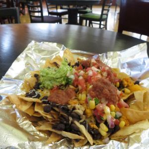 burrito bowl  at 55 East Main Brew House and Grill in Luray