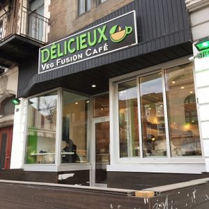 Delicieux Veg Fusion Cafe at Delicieux Veg Fusion Cafe in Montreal