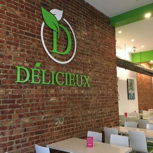 Délicieux Veg Fusion Café at Delicieux Veg Fusion Cafe in Montreal