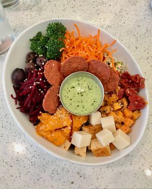 Revitalize me bowl  at Delicieux Veg Fusion Cafe in Montreal