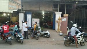 street front at Kang Le Restaurant in Siem Reap