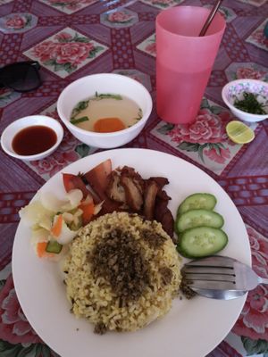 Fried Pak Lov. 1.25$ so good! at Kang Le Restaurant in Siem Reap