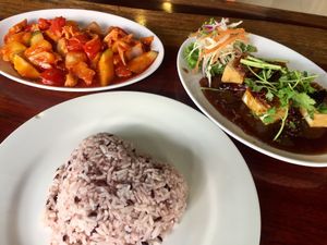 Table setting
 at Yo Vegan in Phuket