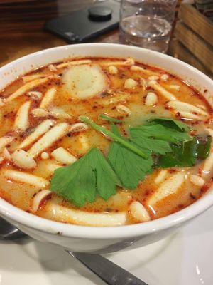 Tom yum at Yo Vegan in Phuket