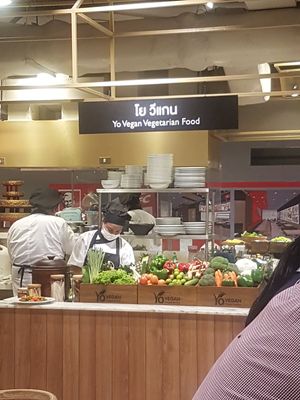 Located within the Food Hall in Central Plaza at Yo Vegan in Phuket