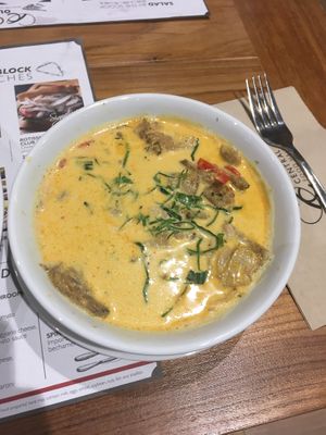 Mushroom curry at Yo Vegan in Phuket