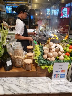 fresh cooked vegan thai
 at Yo Vegan in Phuket