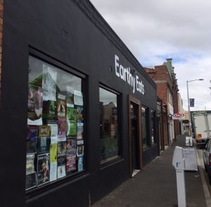 Shop front at Earthy Eats in Launceston