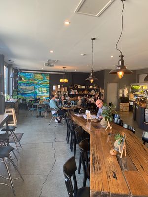 Inside  at Earthy Eats in Launceston