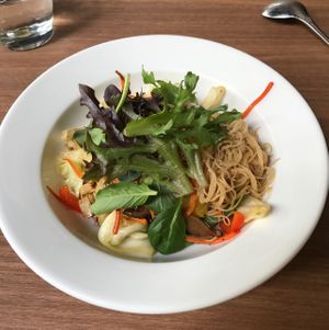 fried Mee Hun  at Real food - Far East Square in Central Singapore