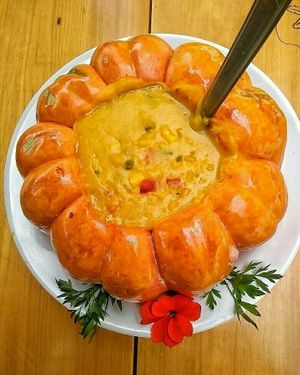 Bobó de Palmito at Quintal Vegetariano in Alfenas