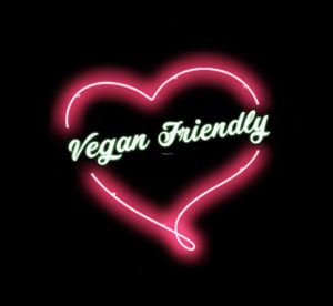 Vegan Friendly LOGO at Sakura in Paris