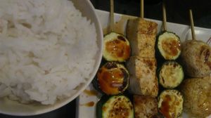 Brochettes at Sakura in Paris