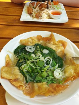 Wan Tan Suppe at Vegan Express in Leipzig