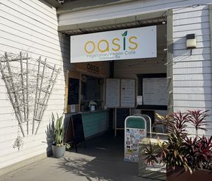   at Oasis Vegetarian Cafe in Riverside