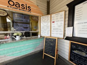   at Oasis Vegetarian Cafe in Riverside