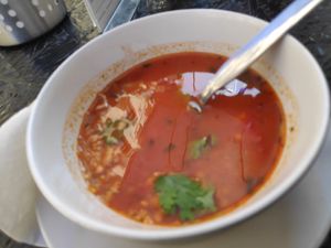 Lentils soup at Die Küche in Brno