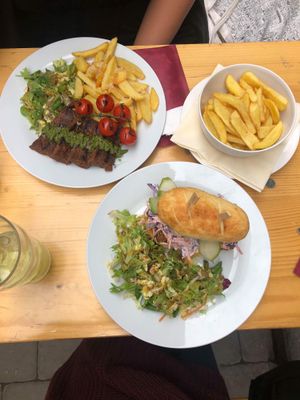 The best kentucky burger in the world! at Die Küche in Brno