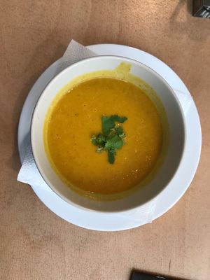 Soup at Die Küche in Brno