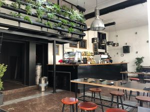 Interior at Die Küche in Brno