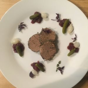 delicious paté starter at Die Küche in Brno