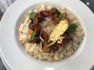 Risotto at Die Küche in Brno