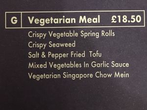 Vegetarian Set Meal at Hey Hey in Deal