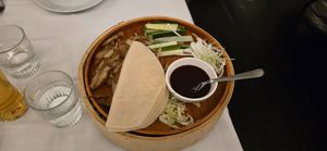 Vegan crispy duck at Hey Hey in Deal