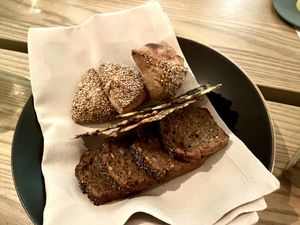 Tasty breads from Green Rabbit #Veganuary at Rutabaga in Stockholm
