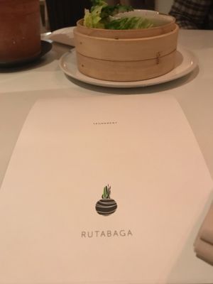 Rutabaga menu at Rutabaga in Stockholm