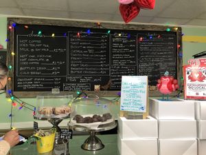 Here’s the menu at Mockingbird Cafe & Bakery in Christiansburg