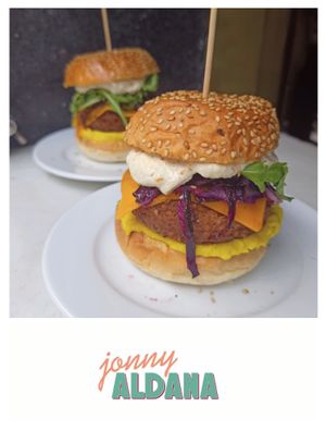 Burgers at Jonny Aldana in Barcelona