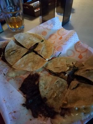 Quesadillas at Jonny Aldana in Barcelona
