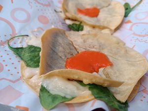 Quesadilla at Jonny Aldana in Barcelona