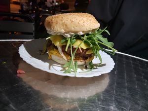 Beyond burg at Jonny Aldana in Barcelona