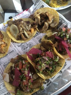Mixed tacos   at Jonny Aldana in Barcelona
