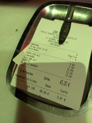  at Jonny Aldana in Barcelona