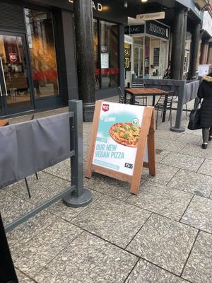 The Gemma pizza at Mod Pizza in Nottingham