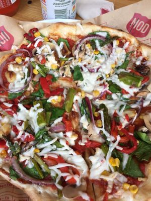 Vegan Pizza  at Mod Pizza in London
