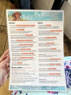   at Delicia Acai + Protein Bar in Christies Beach