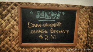 Great brownies! at Atmosphere in Siem Reap