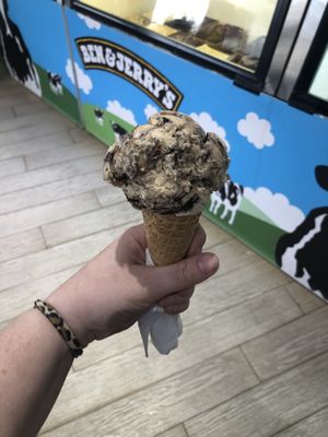 Change the whirled in a sugar cone at Ben & Jerry's - Condado in Condado