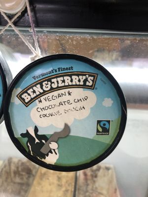 Vegan chocolate chip cookie dough at Ben & Jerry's - Condado in Condado